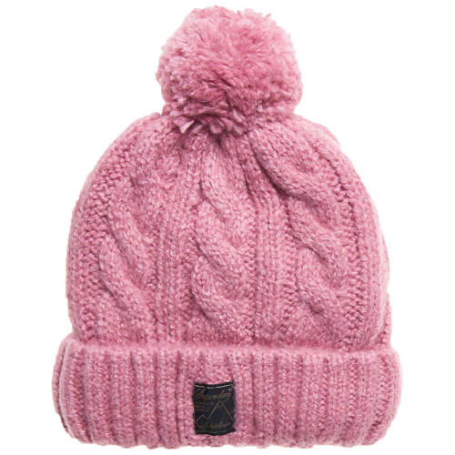 Superdry Γυναικείο σκουφάκι Tweed Cable Beanie